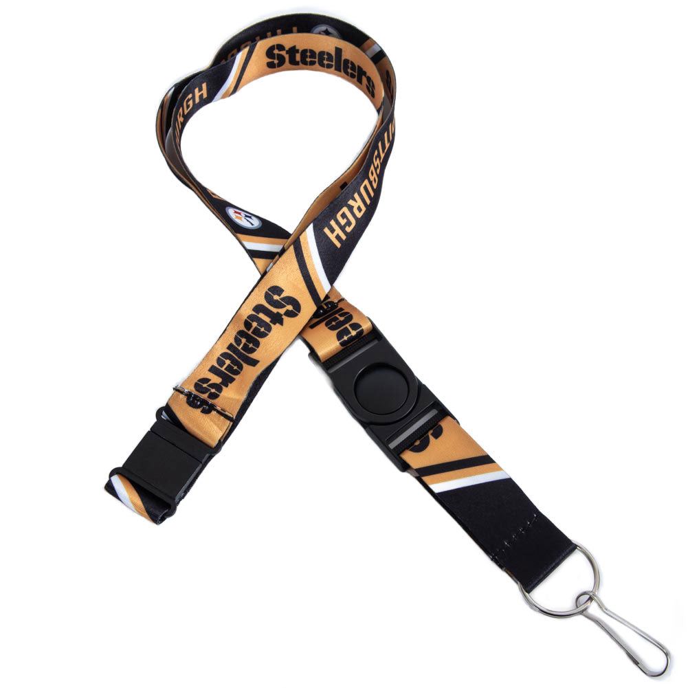 Pittsburgh Steelers Lanyard: 3 - Lanyards By American Sports