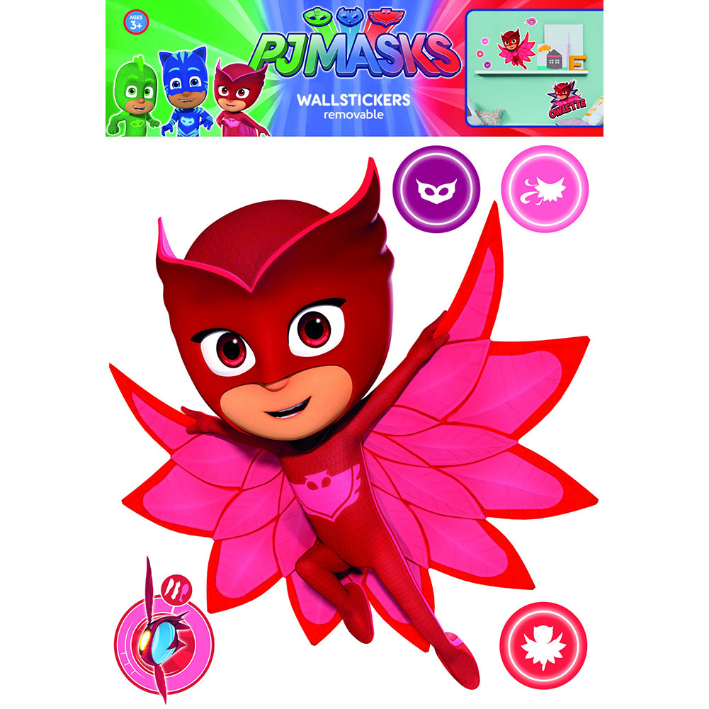 PJ Masks Wall Sticker A3 Owlette: 1 - Wall Stickers By PJ Masks