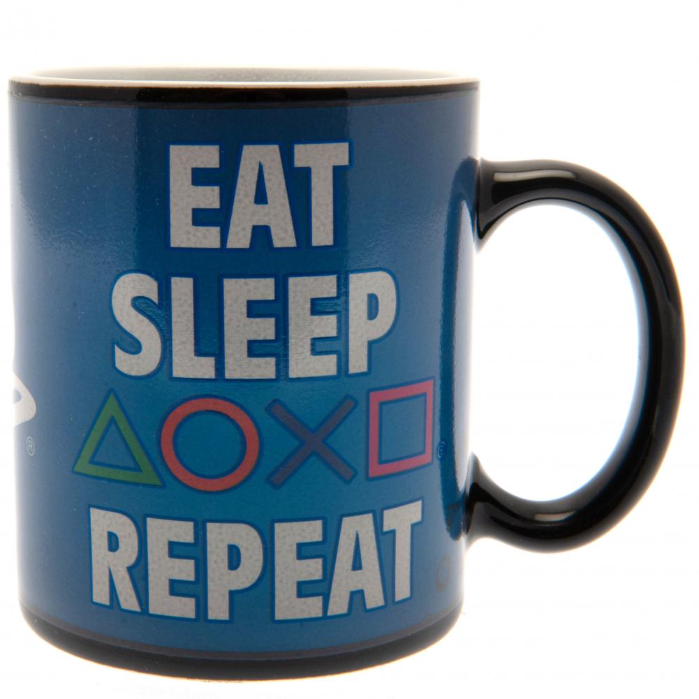 PlayStation Heat Changing Mug Repeat: 4 - Mugs By PlayStation