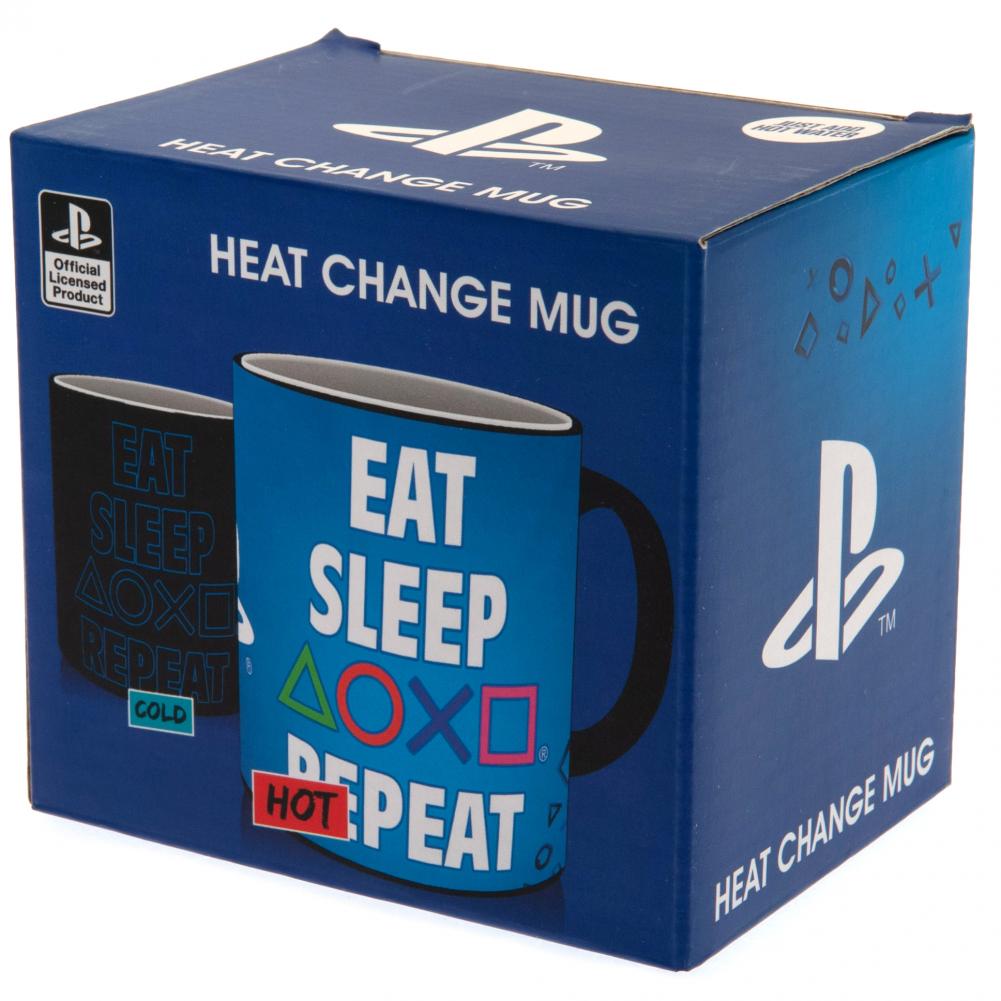 PlayStation Heat Changing Mug Repeat: 7 - Mugs By PlayStation