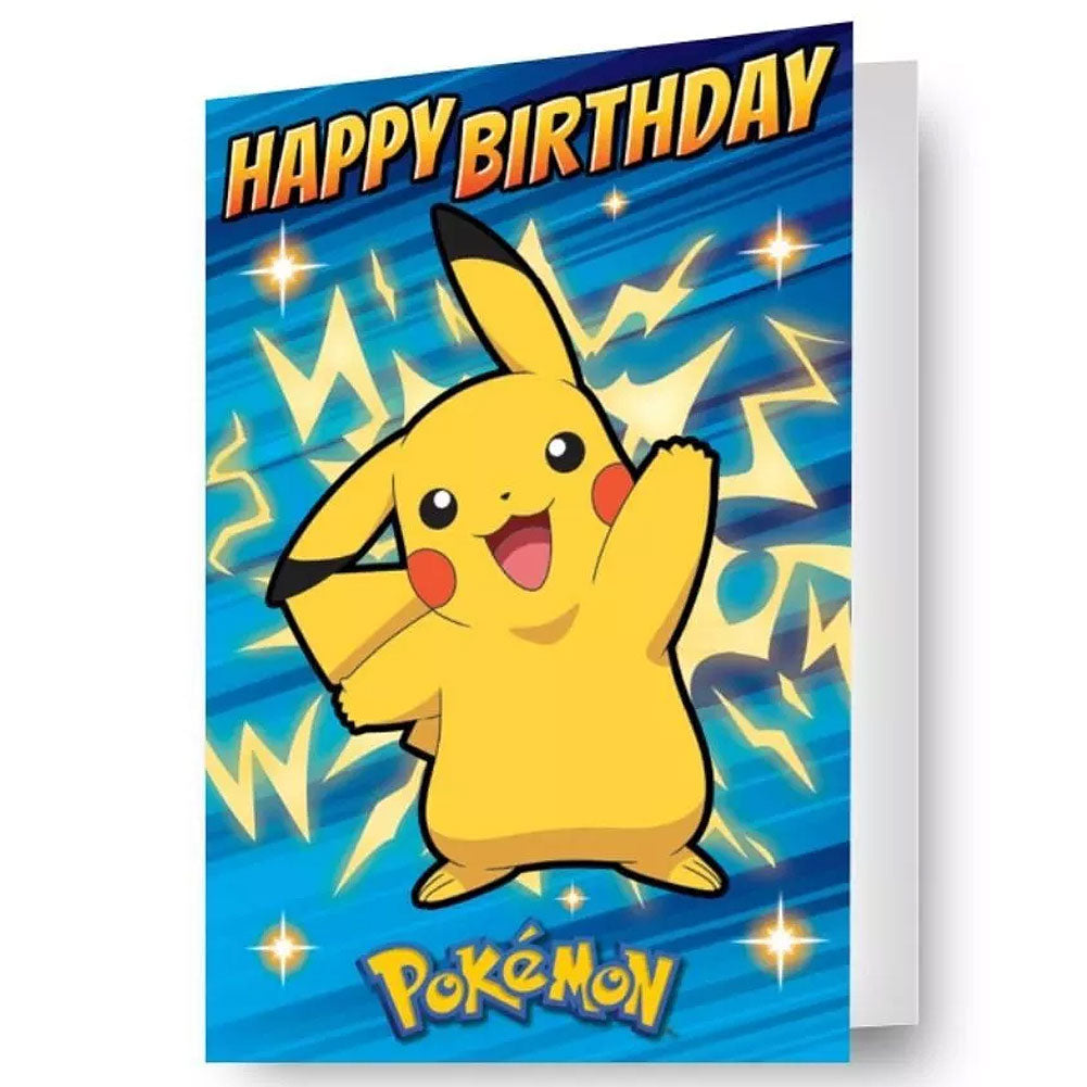 Pokemon 3D Lenticular Birthday Card: 1 - Greeting Cards By Pokemon