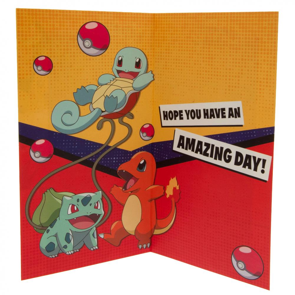 Pokemon Birthday Card - Shop Greeting Cards At Gift Moments - 3