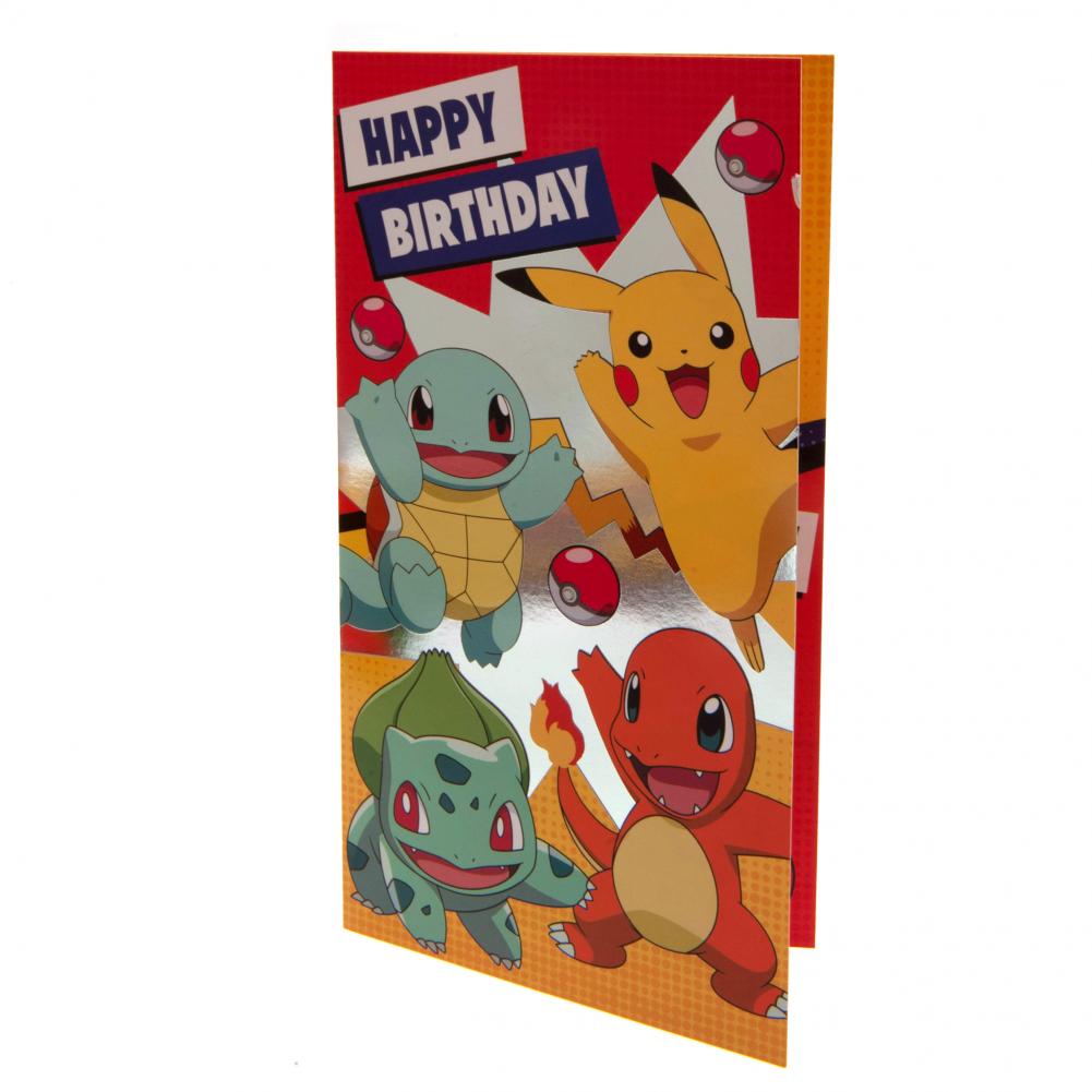 Pokemon Birthday Card - Shop Greeting Cards At Gift Moments - 2