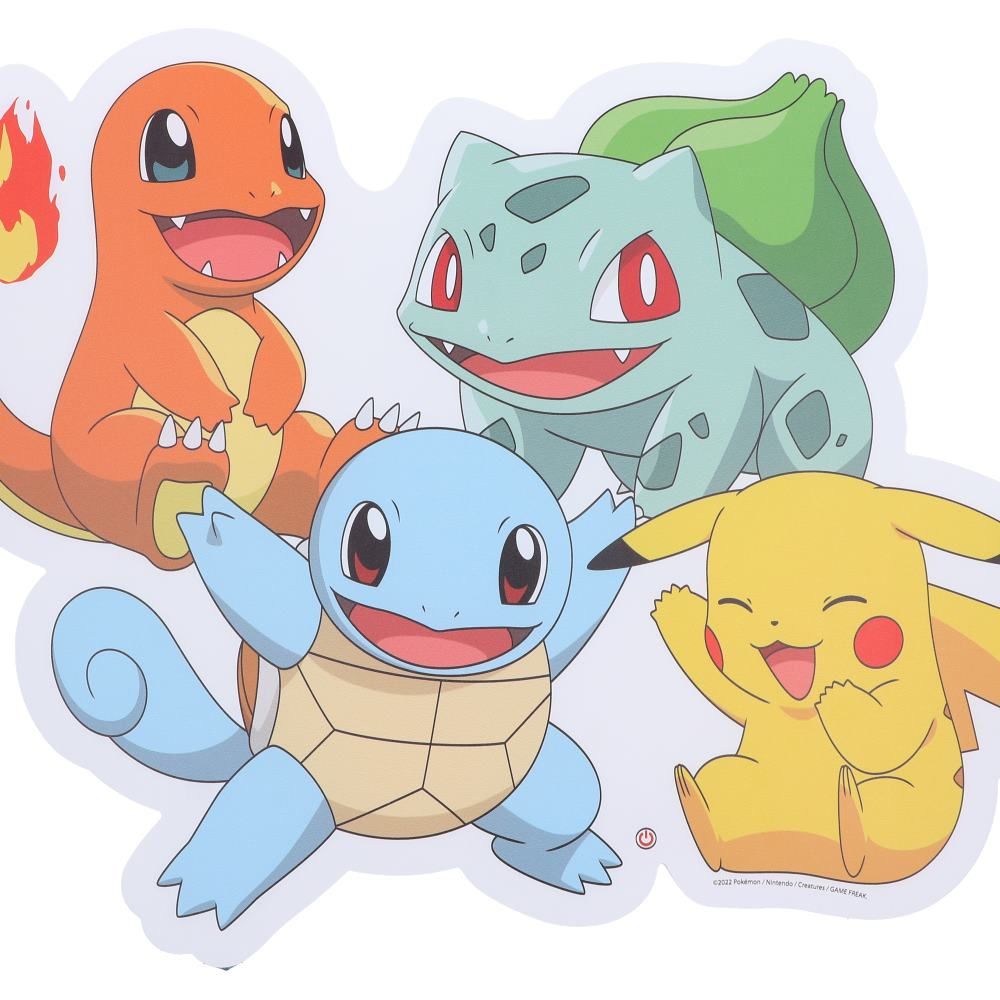 Pokémon Character Group Wall Lamp: 7 Lighting By Pokemon
