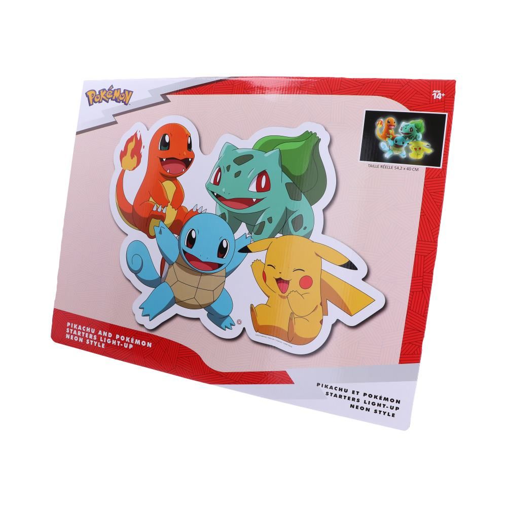 Pokémon Character Group Wall Lamp: 5 Lighting By Pokemon