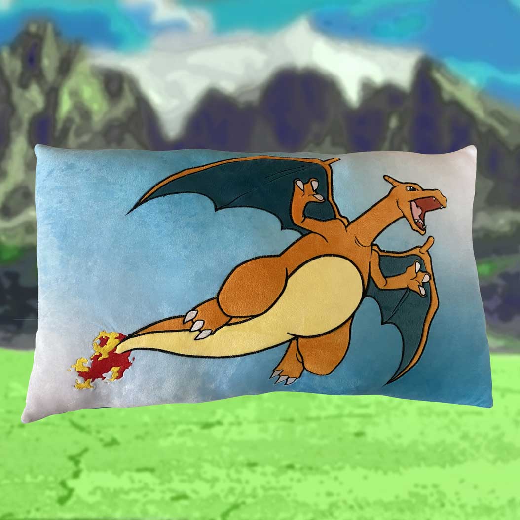 Pokémon Charizard Soft To Touch Cushion: 1 - Cushions By Pokemon