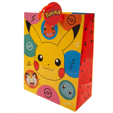 Pokemon Medium Gift Bag: 1 Gift Wrap & Bags By Pokemon