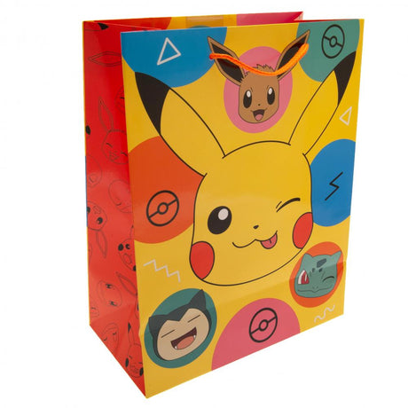 Pokemon Medium Gift Bag: 2 Gift Wrap & Bags By Pokemon