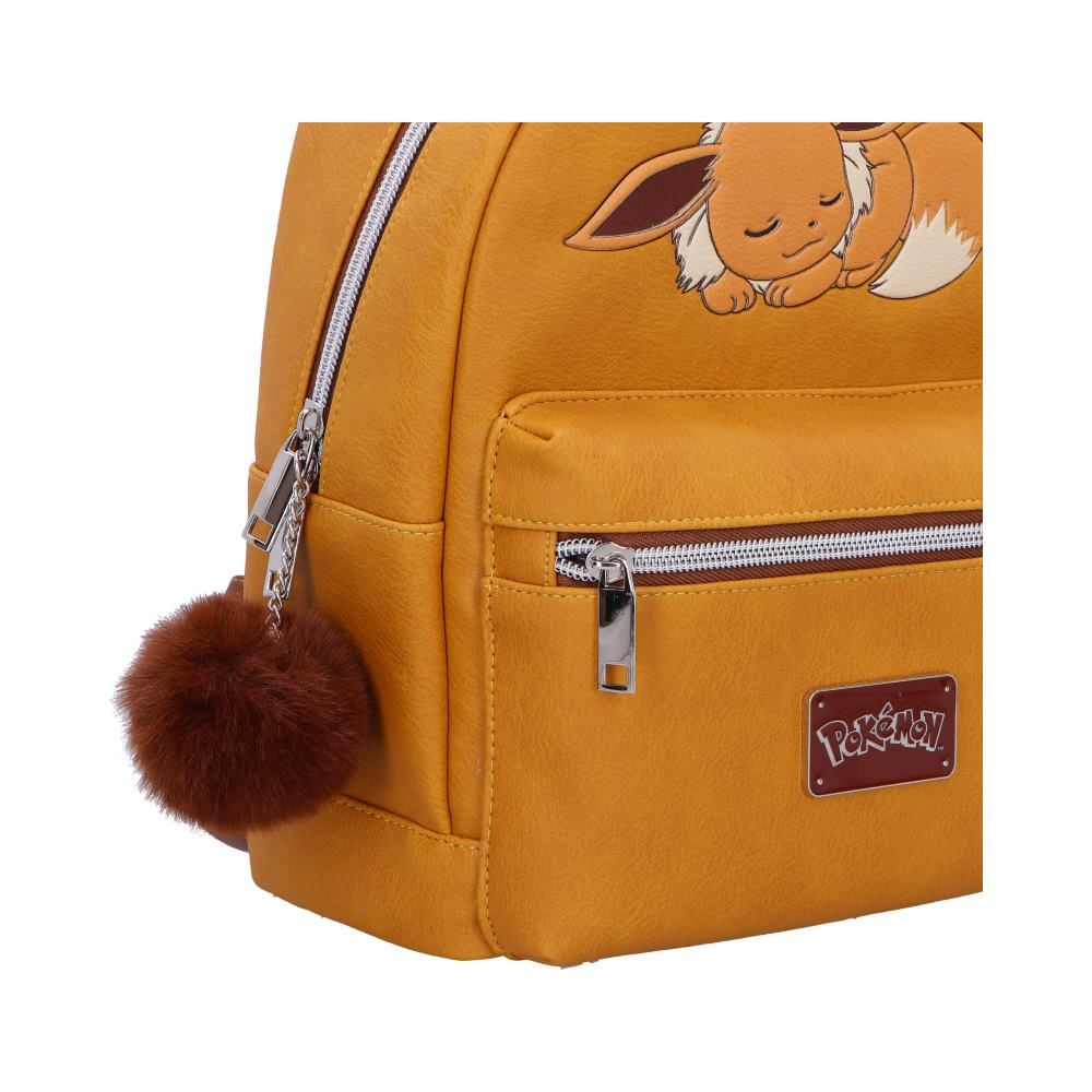 Pokémon Sleeping Eevee Backpack Brown: 5 - Bags By Pokemon