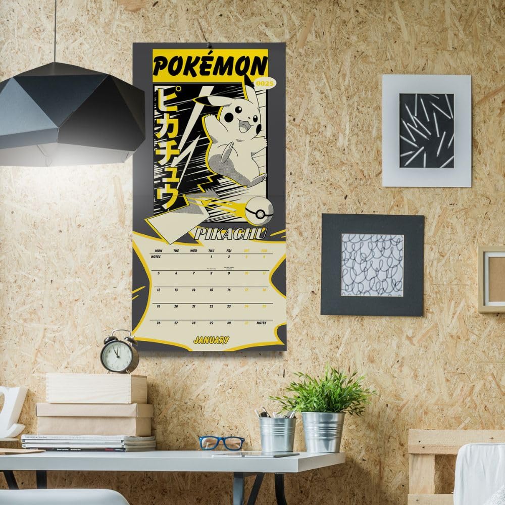 Pokemon Square Calendar 2026: 3 - Calendars By Pokemon