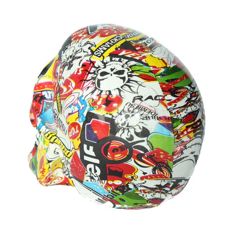 Pop Art Bright Logo Skull Ornament: 5 - Figurines Medium (15-29cm) By Gift Moments