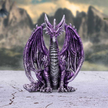 Porfirio Purple Dragon Figurine 17.7cm: 1 - Figures & Collectables By Gift Moments
