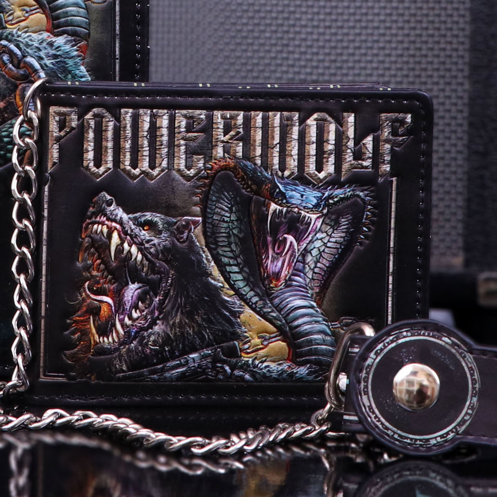 Powerwolf Kiss of the Cobra King Embossed Wallet: 1 - Wallets By Powerwolf