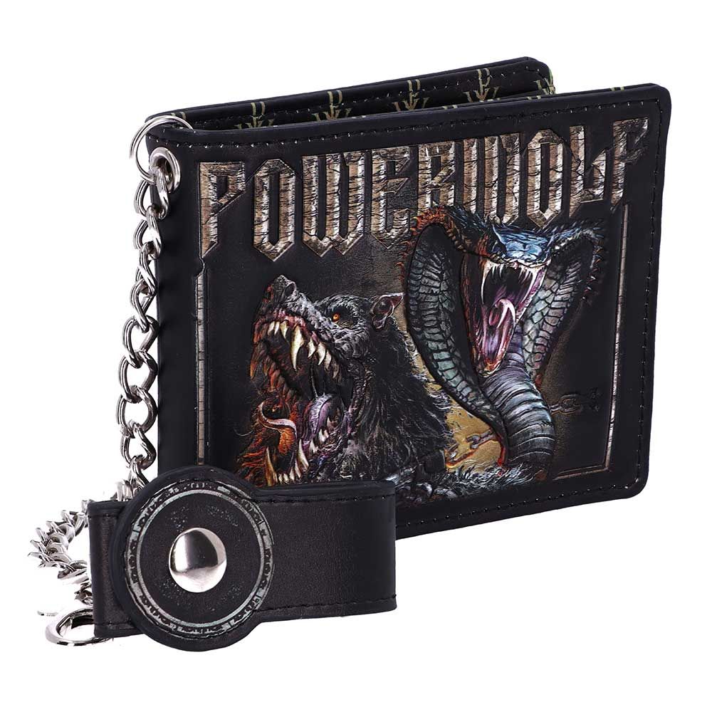 Powerwolf Kiss of the Cobra King Embossed Wallet: 4 - Wallets By Powerwolf