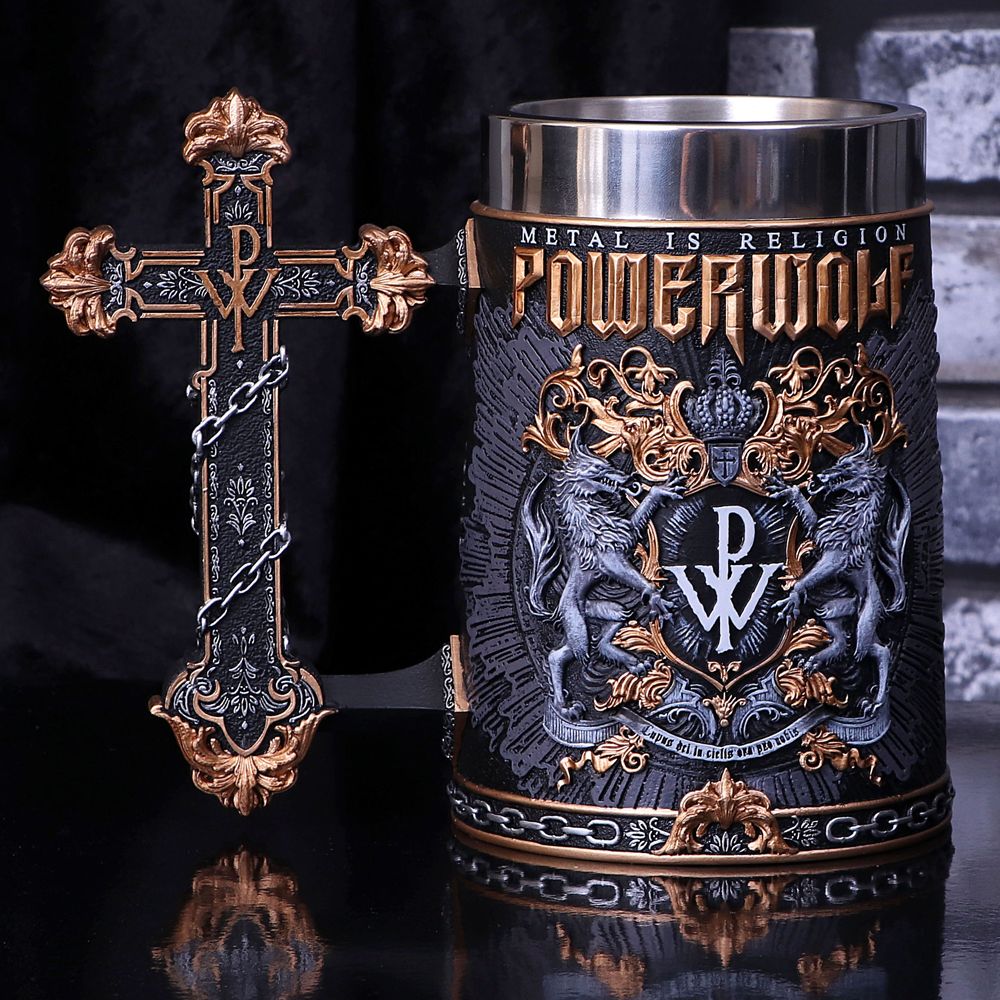 Powerwolf Metal is Religion Rock Band Tankard: 2 - Tankards By Powerwolf