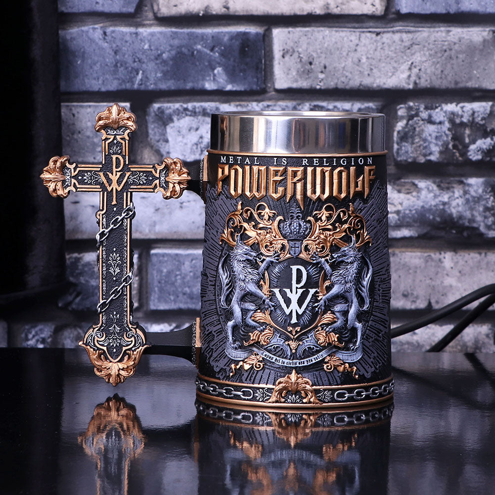 Powerwolf Metal is Religion Rock Band Tankard: 1 - Tankards By Powerwolf