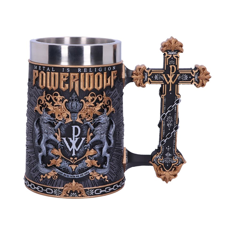 Powerwolf Metal is Religion Rock Band Tankard: 3 - Tankards By Powerwolf
