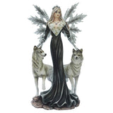 Protector of the Pack Mystical Wolf Guardian Figurine: 2 - Figurines Medium (15-29cm) By NN Designs