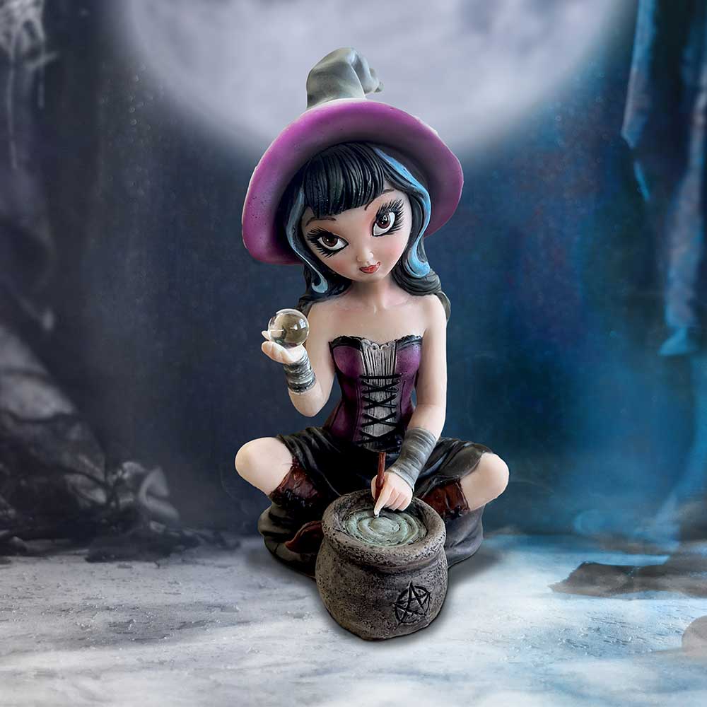 Pruedence Witch Figurine 15cm - Shop Figures & Collectables At Gift Moments - 1
