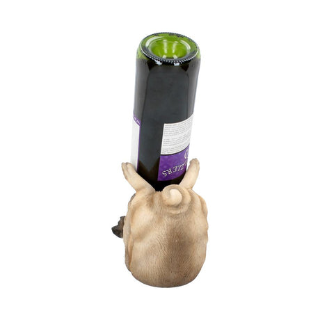 Pug Dog Guzzler Wine Bottle Holder: 4 - Guzzlers & Wine Bottle Holders By Gift Moments