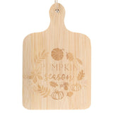 Pumpkin Season Bamboo Serving Board: 3 - Chopping Boards By Gift Moments