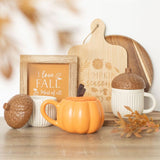 Pumpkin Season Bamboo Serving Board: 5 - Chopping Boards By Gift Moments