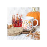 Pumpkin Spice Wooden Coaster Set: 4 - Coasters By Gift Moments