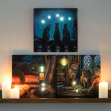 Purrlock Holmes Light Up Canvas Plaque by Lisa Parker: 6 - Wall Art By Gift Moments