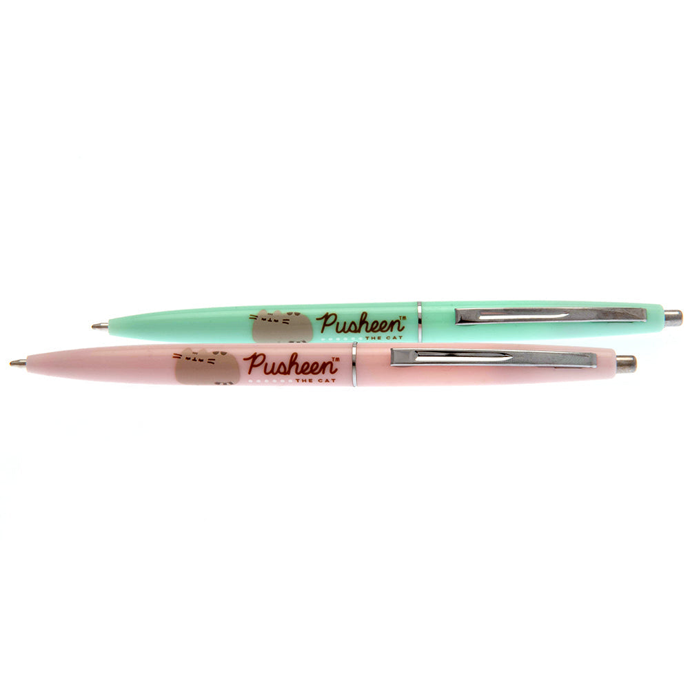 Pusheen 2pk Pen Set: 2 Pens & Pencils By Pusheen