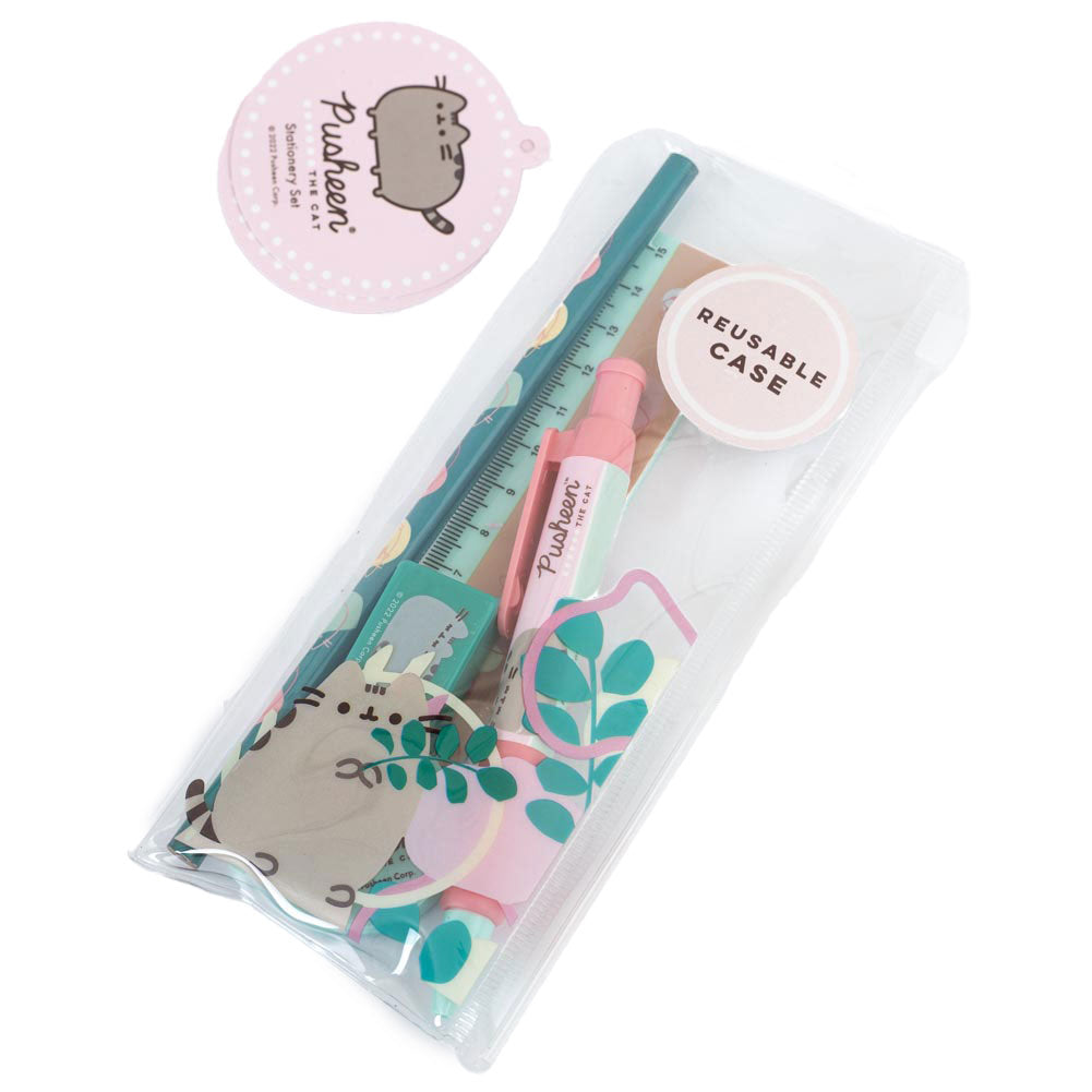 Pusheen 5pc Stationery Set: 3 Stationery By Pusheen