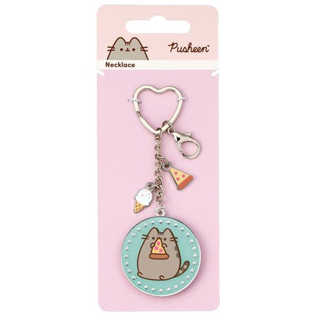 Pusheen Pizza Charm Keyring: 2 - Keyrings By Pusheen