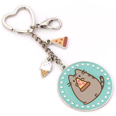 Pusheen Pizza Charm Keyring: 1 - Keyrings By Pusheen