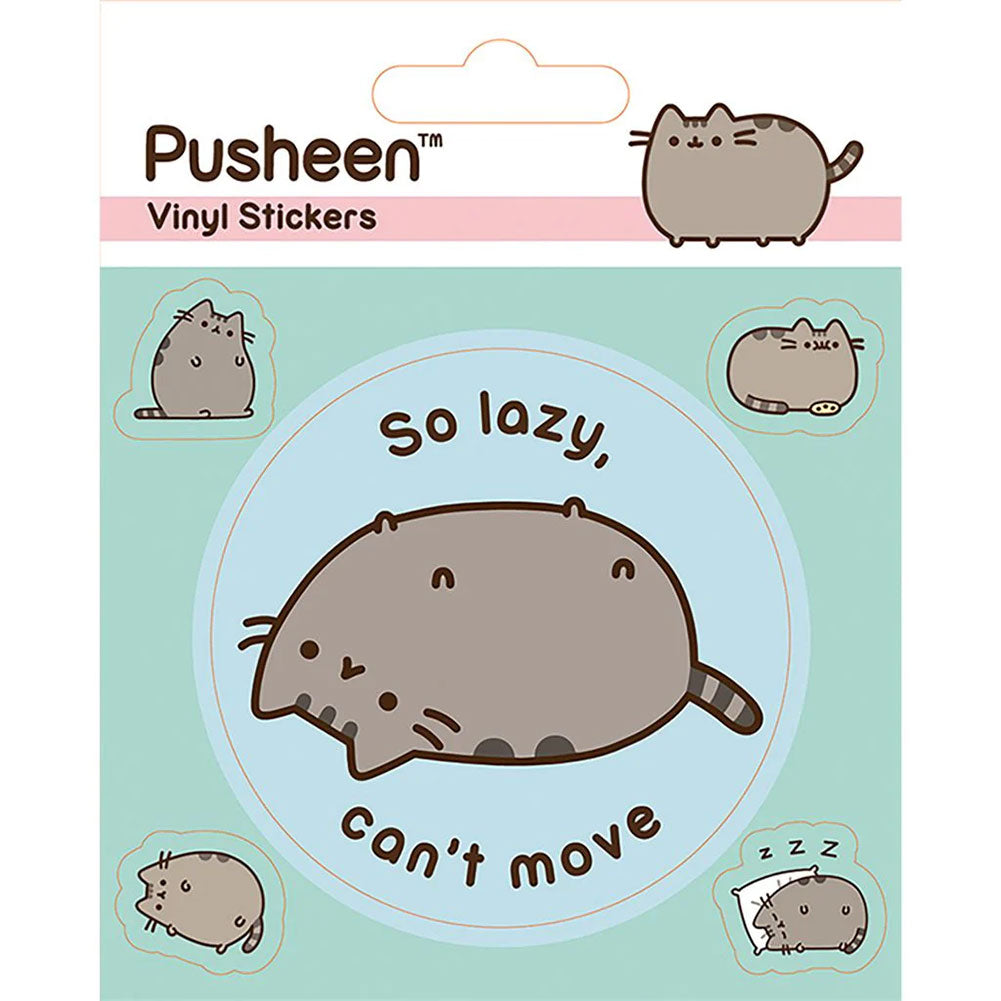 Pusheen Lazy Stickers: 1 - Stickers By Pusheen