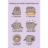 Pusheen Poster Reasons 157 - Shop Posters At Gift Moments - 1