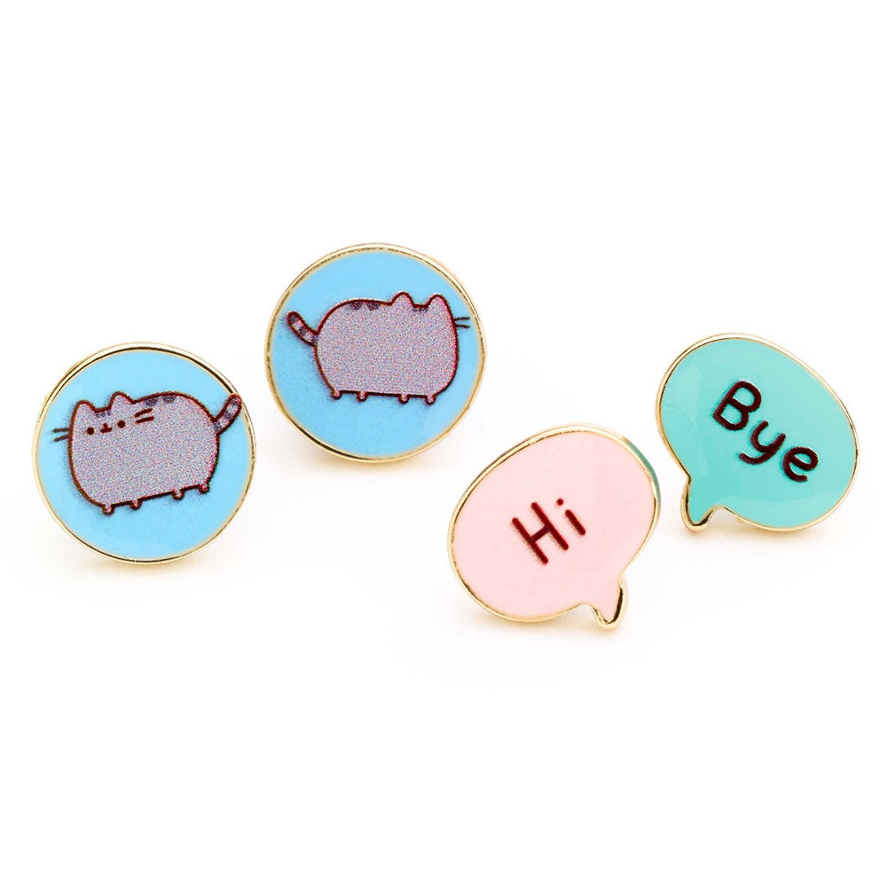 Pusheen Stud Earrings Set: 1 - Jewellery By Pusheen