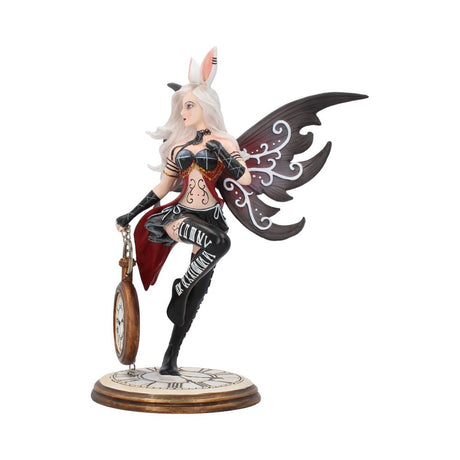 Rabbit and Clock 20cm - Wonderland Fairy: 3 - Figurines Medium (15-29cm) By NN Designs
