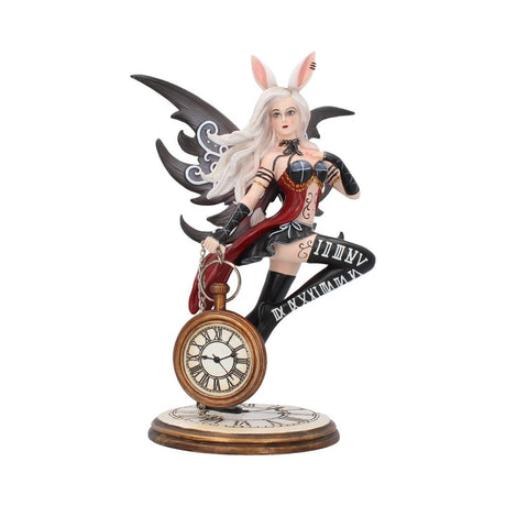 Rabbit and Clock 20cm - Wonderland Fairy: 2 - Figurines Medium (15-29cm) By NN Designs