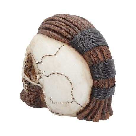 Ragnar Viking Skull Ornament 16cm: 4 - Figurines Medium (15-29cm) By NN Designs