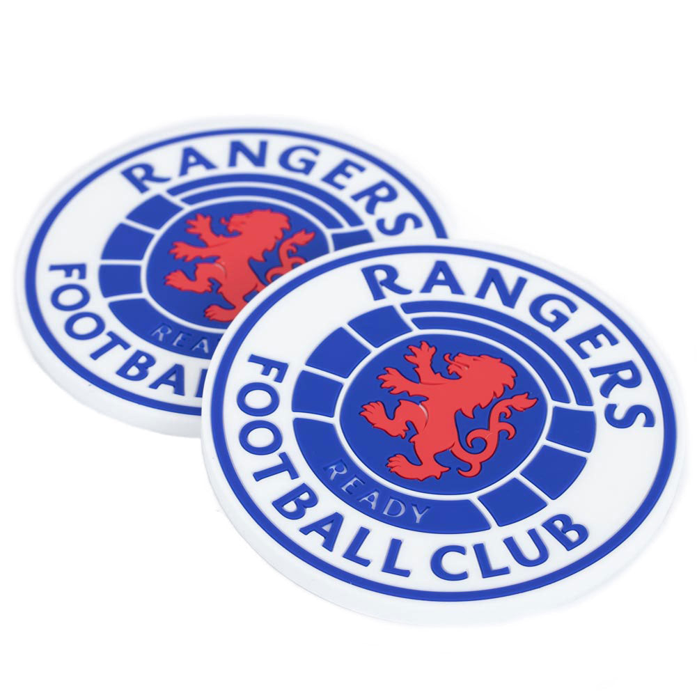 Rangers FC 2pk Coaster Set: 4 - Coasters By Rangers