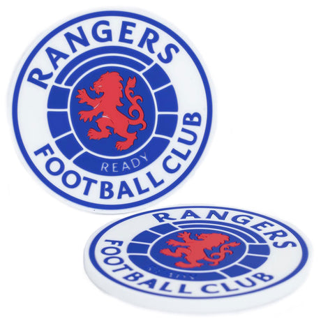 Rangers FC Silicone Coaster Set (2 Pack): 2 - Coasters By Rangers