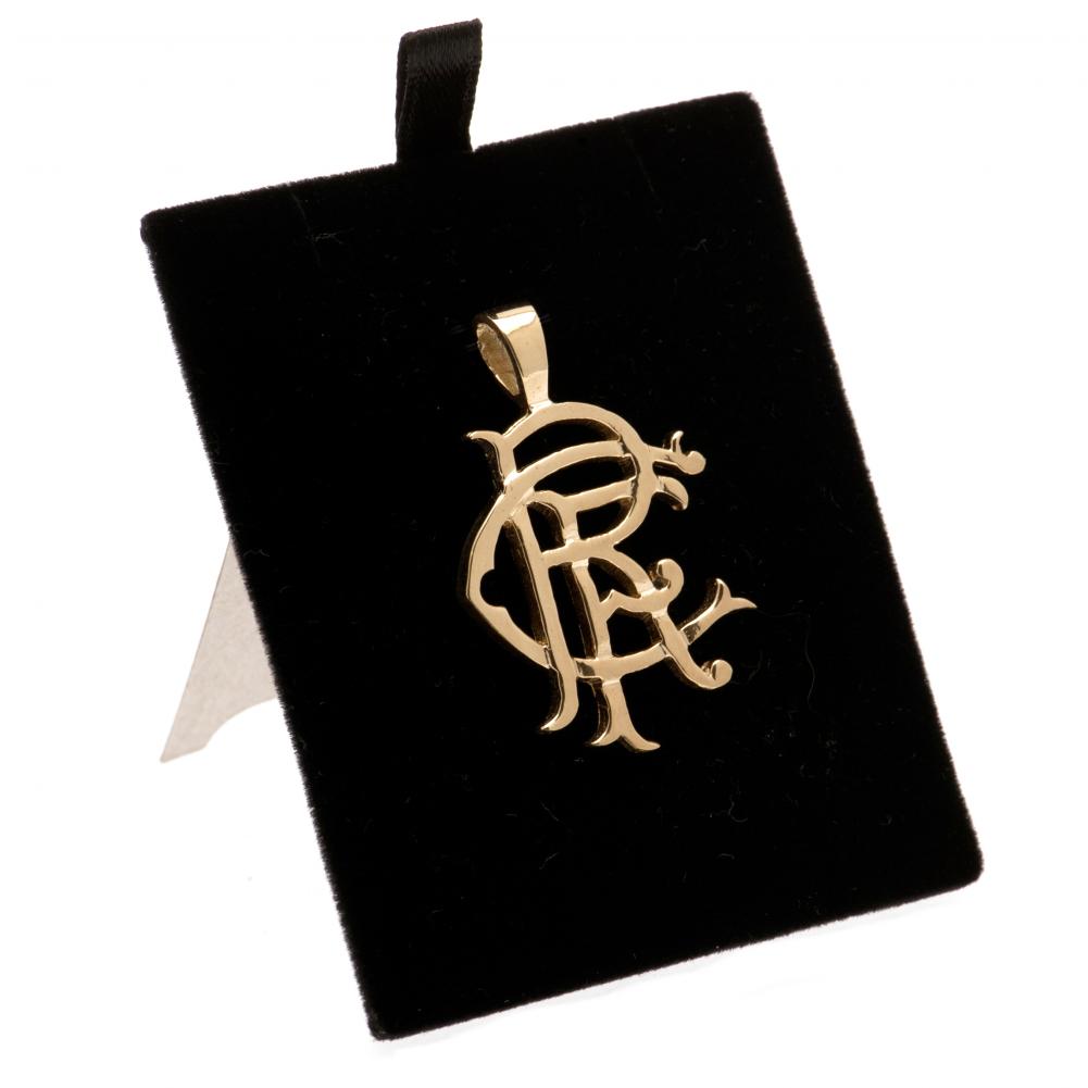 Rangers FC 9ct Gold Pendant Heavy Medium: 3 - Jewellery By Rangers