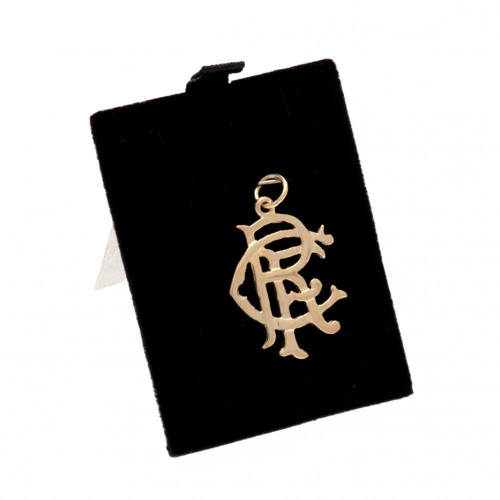 Rangers FC 9ct Gold Pendant Medium: 3 - Jewellery By Rangers