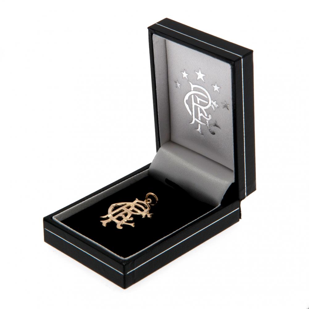 Rangers FC 9ct Gold Pendant Small: 4 - Jewellery By Rangers