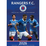 Rangers FC A3 Calendar 2026: 1 - Calendars By Rangers