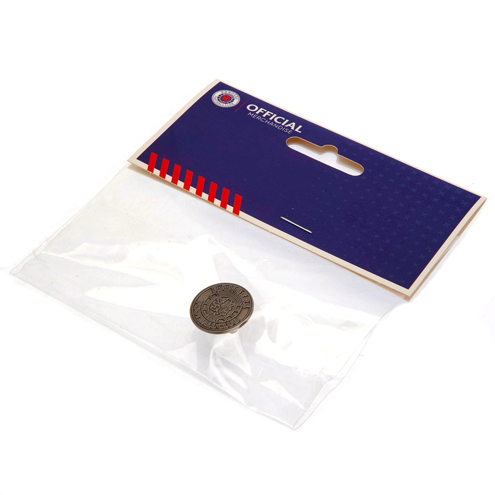 Rangers FC Antique Silver Ready Crest Badge: 2 - Accessories By Rangers