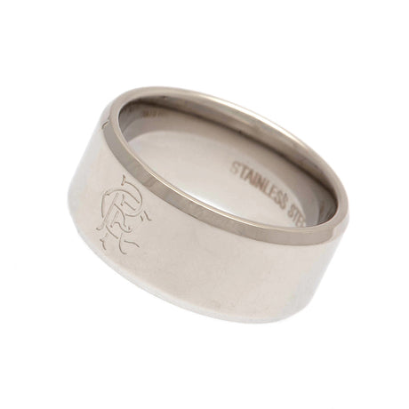 Rangers FC Band Ring Large: 2 - Jewellery By Rangers