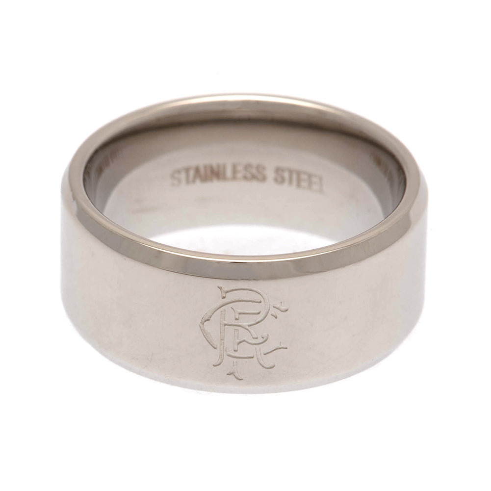 Rangers FC Band Ring Medium: 1 - Jewellery By Rangers