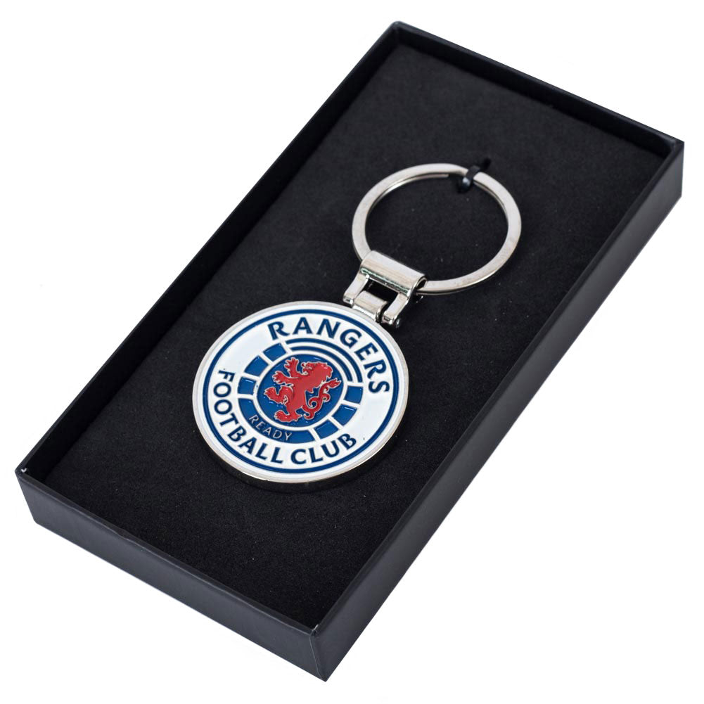 Rangers FC Boxed Crest Keyring - Shop Keyrings At Gift Moments - 3