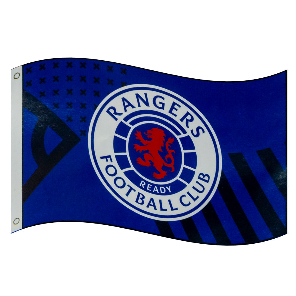 Rangers FC Core Crest Flag: 1 - Flags & Banners By Rangers