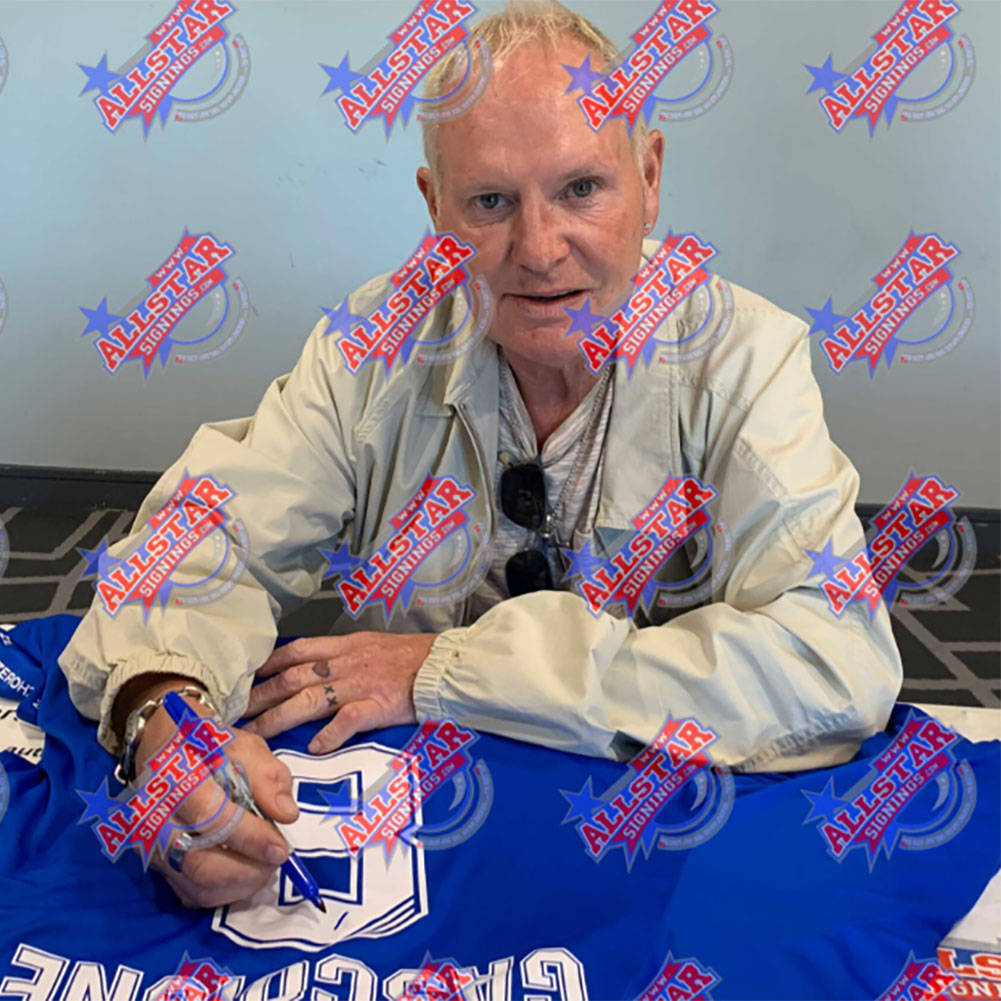 Rangers FC Gascoigne Signed Shirt: 2 - Signed Memorabilia By Rangers